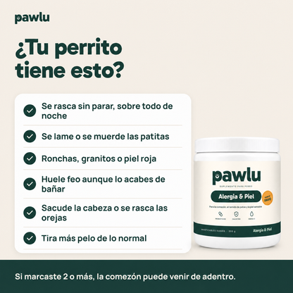 Señales de alergia en tu perro
