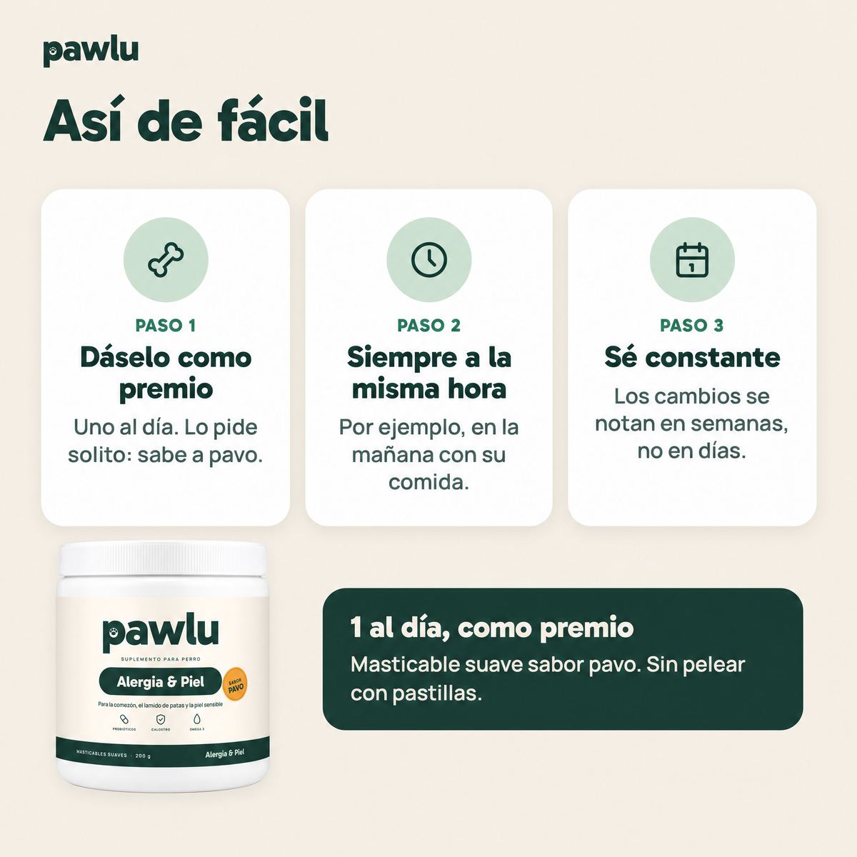Así de fácil: se da como premio